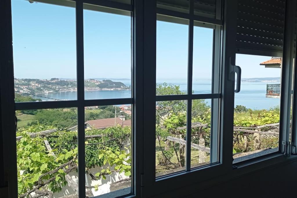 Вілла A Barraca. Casa Con Jardin Y Vistas A La Ria Буеу Екстер'єр фото
